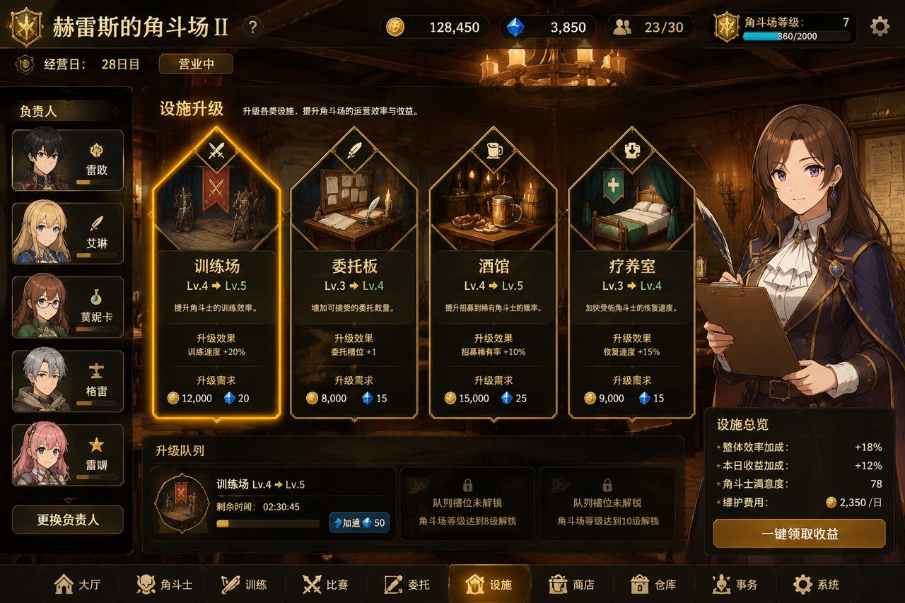 赫雷斯的角斗场Ⅱ 经营养成 专题图 6
